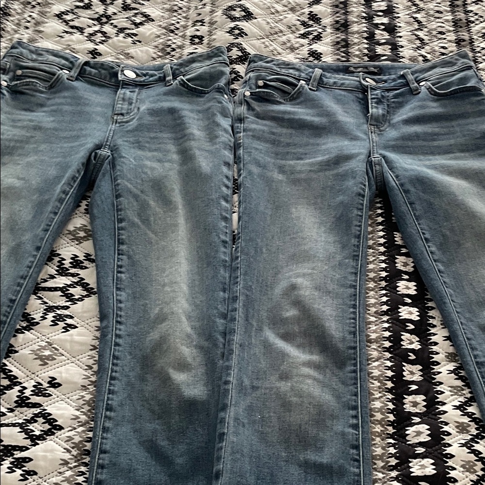Simply Vera Vera Wang Women's Classic Blue Straight Leg Jeans